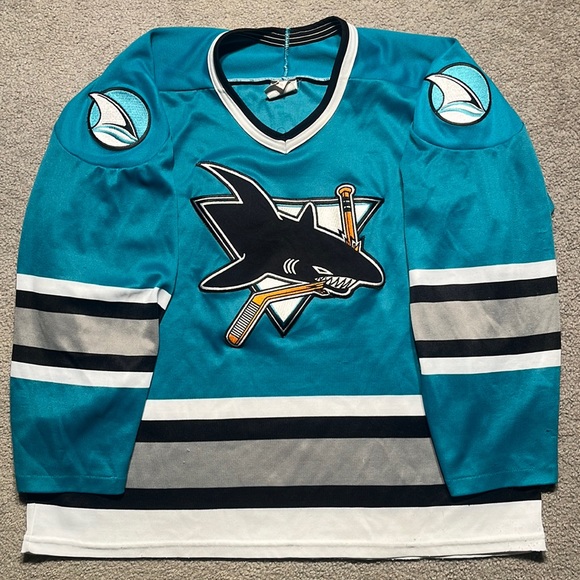San Jose Sharks CCM Jersey - Picture 1 of 4